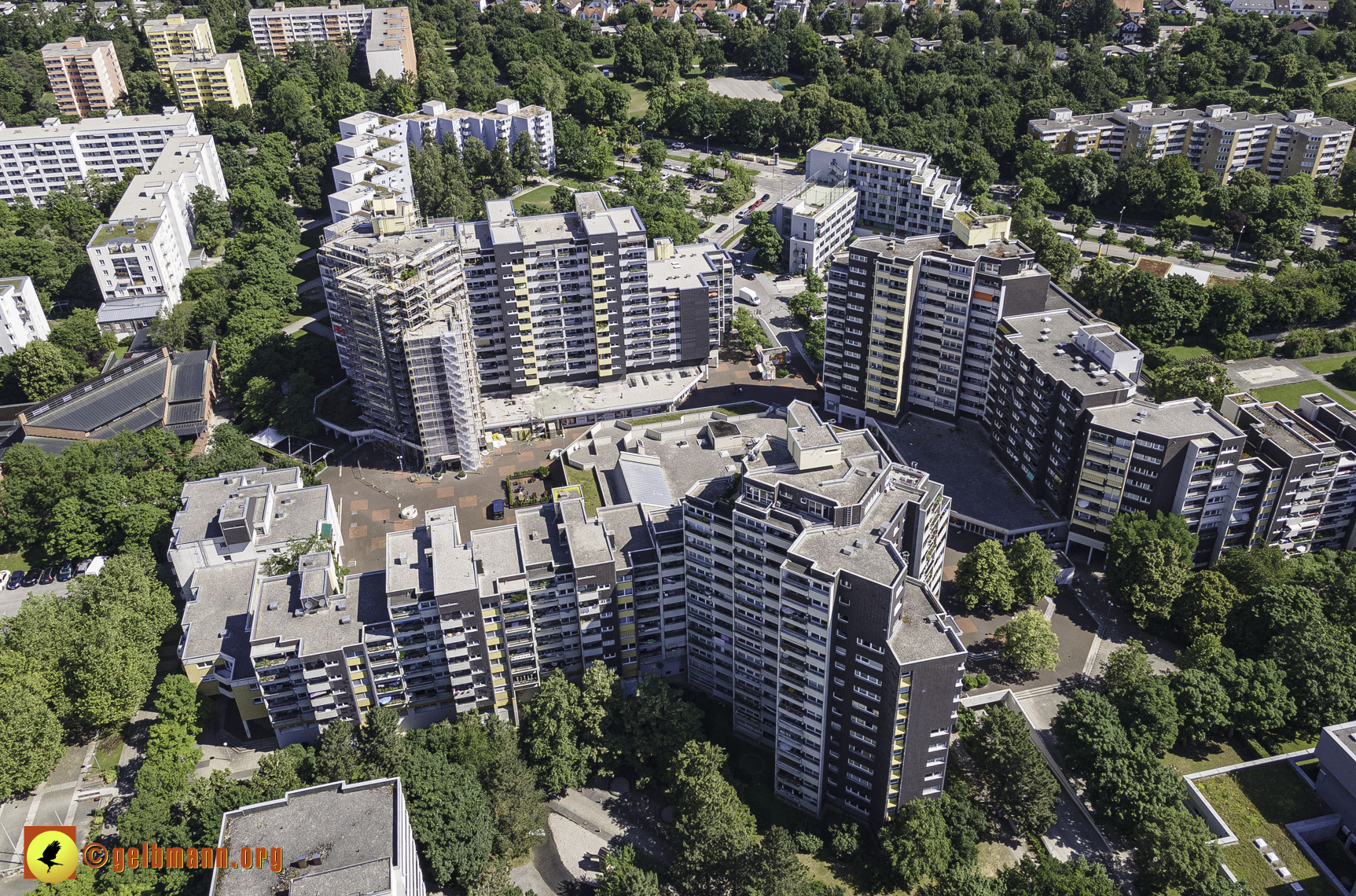 28.06.2021 - Luftbilder vom Marx-Zentrum und dem Karl-Marx-Ring 52-62