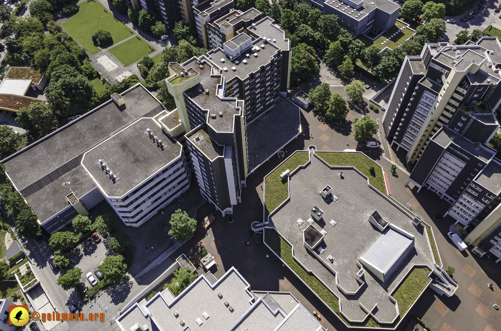 28.06.2021 - Luftbilder vom Marx-Zentrum und dem Karl-Marx-Ring 52-62