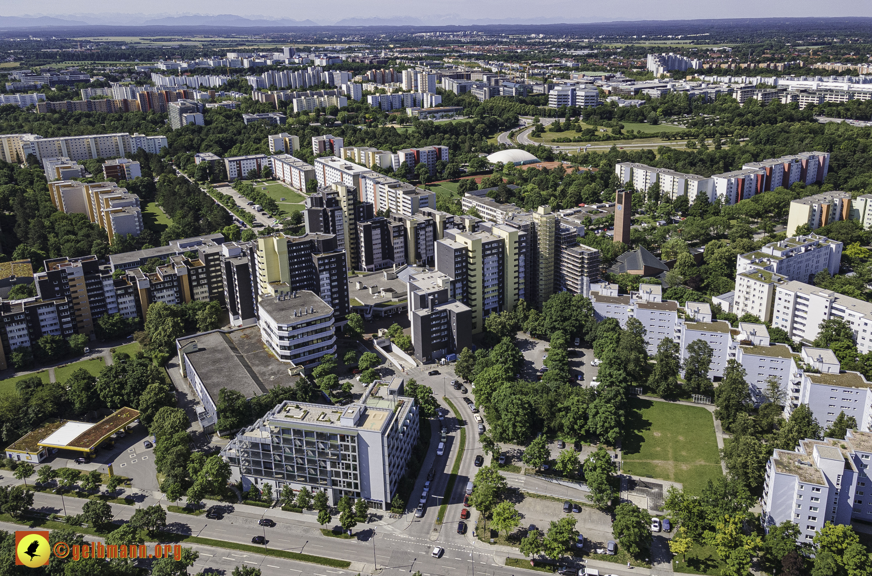 28.06.2021 - Luftbilder vom Marx-Zentrum und dem Karl-Marx-Ring 52-62