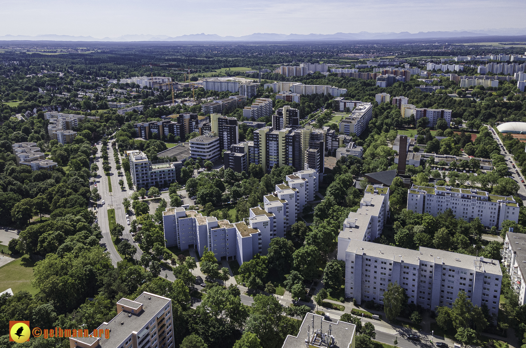 28.06.2021 - Luftbilder vom Marx-Zentrum und dem Karl-Marx-Ring 52-62