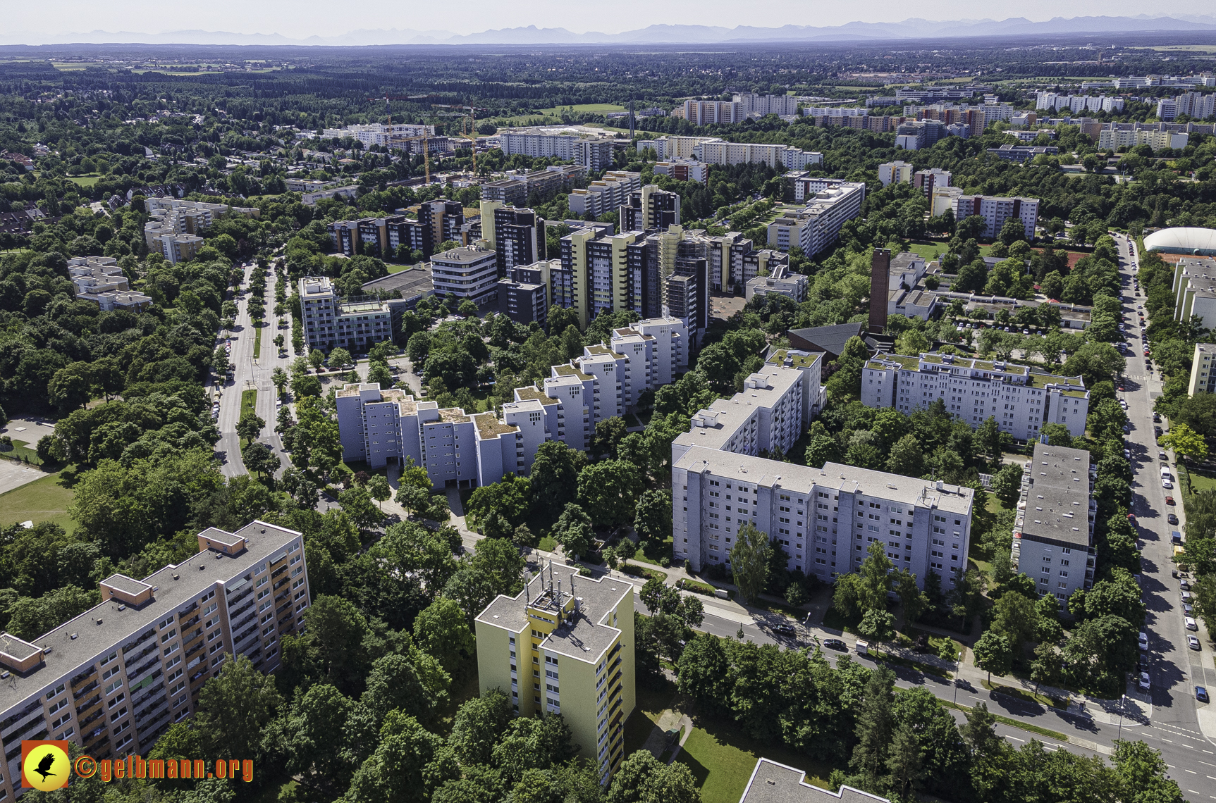 28.06.2021 - Luftbilder vom Marx-Zentrum und dem Karl-Marx-Ring 52-62