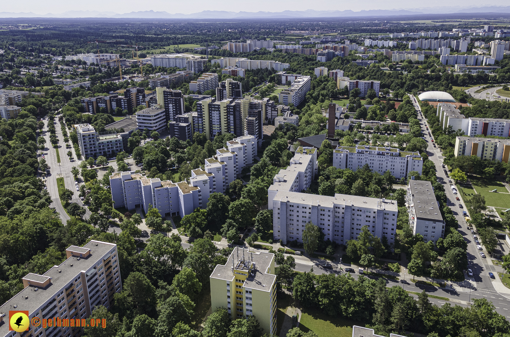 28.06.2021 - Luftbilder vom Marx-Zentrum und dem Karl-Marx-Ring 52-62