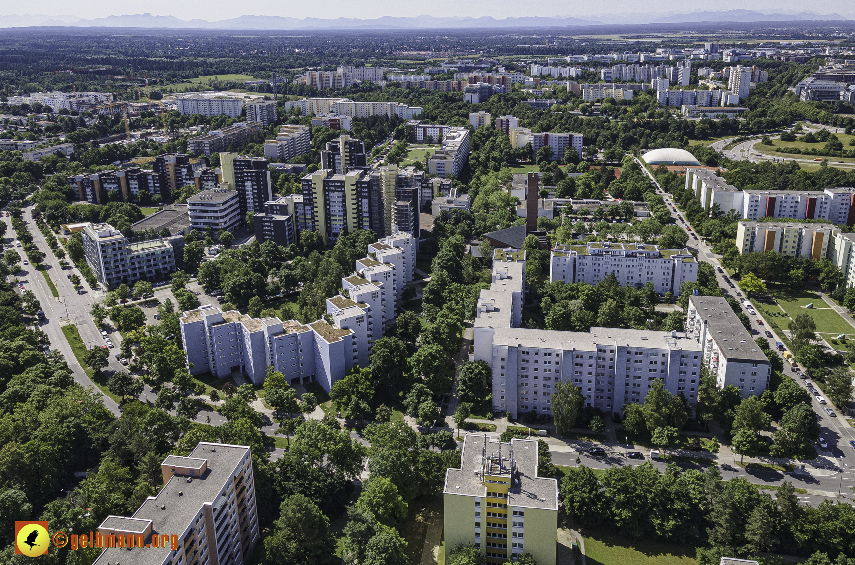 28.06.2021 - Luftbilder vom Marx-Zentrum und dem Karl-Marx-Ring 52-62