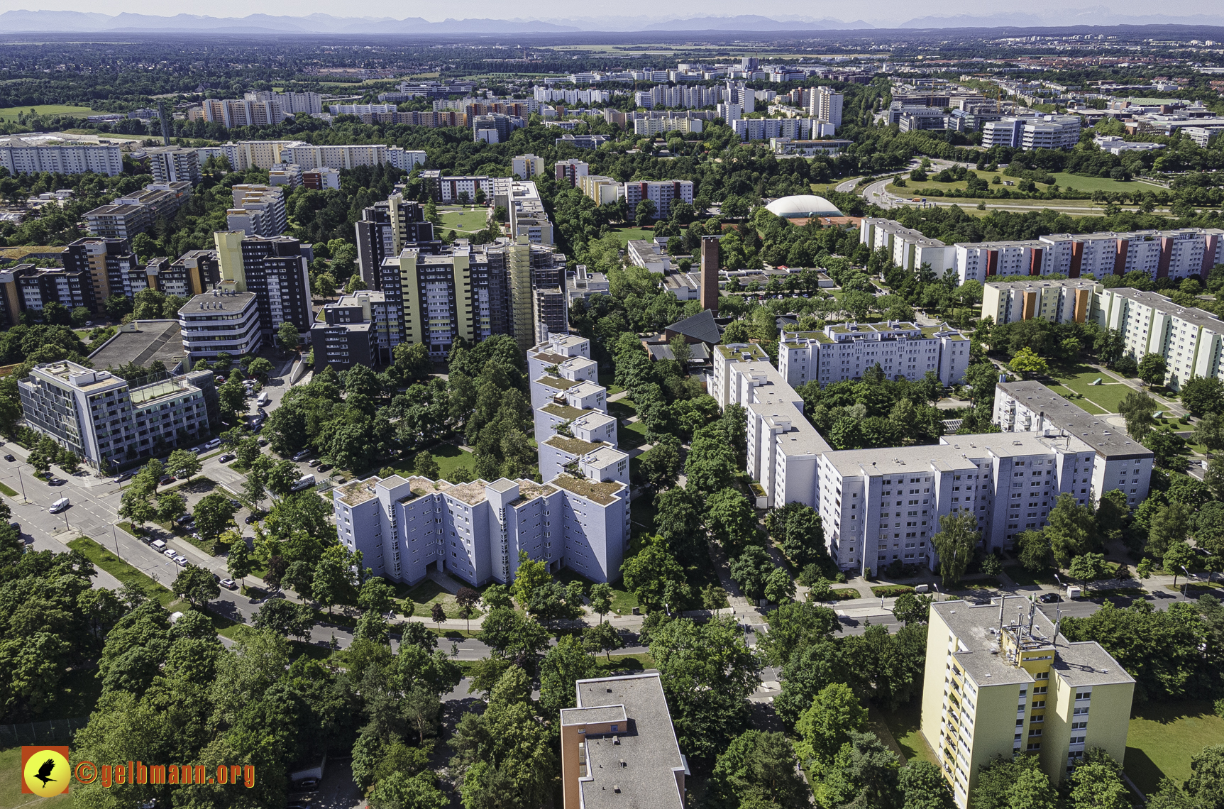 28.06.2021 - Luftbilder vom Marx-Zentrum und dem Karl-Marx-Ring 52-62