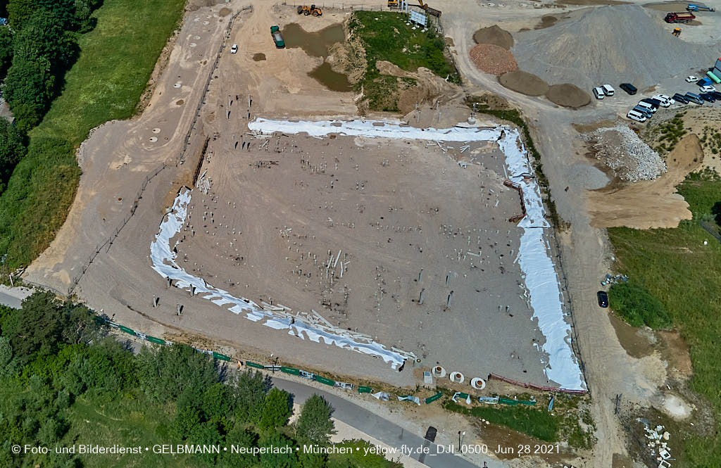 28.06.2021 - Baustelle Pandionverde in Neuperlach