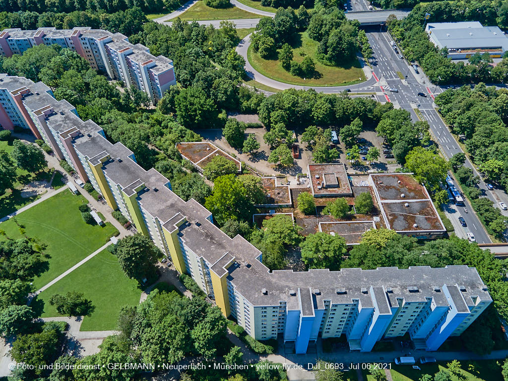 06.07.2021 - Quiddezentrum vor dem Abriss in Neuperlach