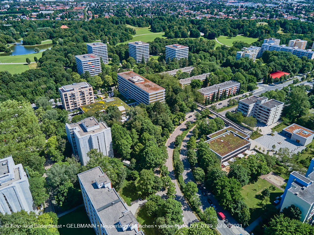 06.07.2021 - Quiddezentrum vor dem Abriss in Neuperlach