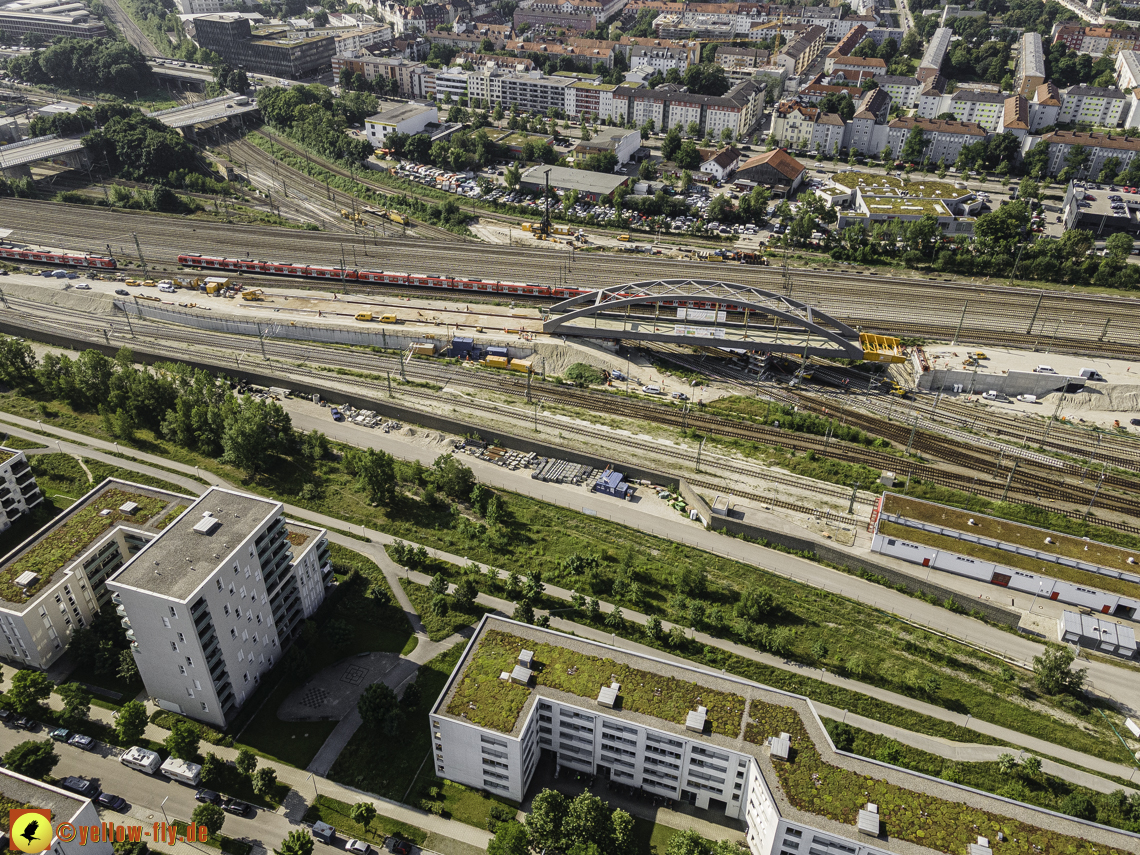 21.07.2021 - Stammstrecke 2 und Friedenheimer Brücke