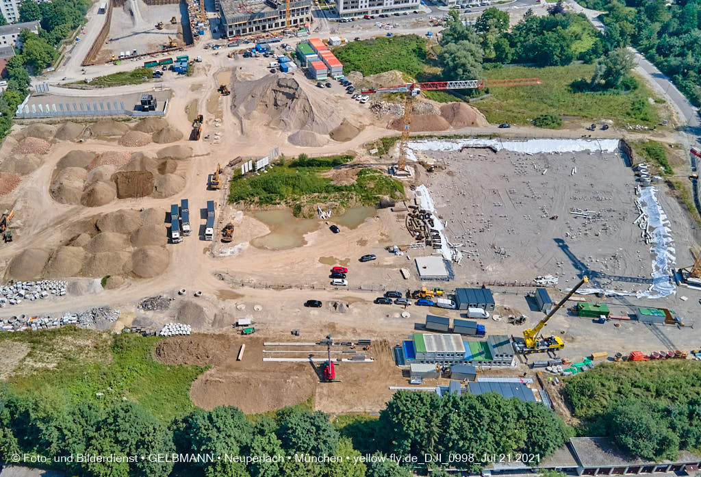 21.07.2021 - Baustelle Pandion Verde in Neuperlach