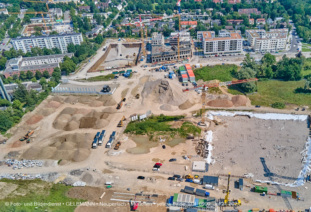 21.07.2021 - Baustelle Pandion Verde in Neuperlach