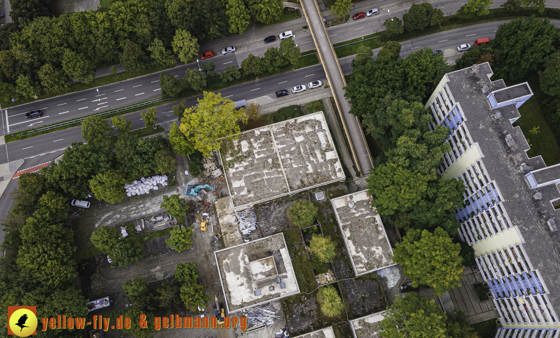 21.09.2021 - Abriss des Quiddezentrums in Neuperlach