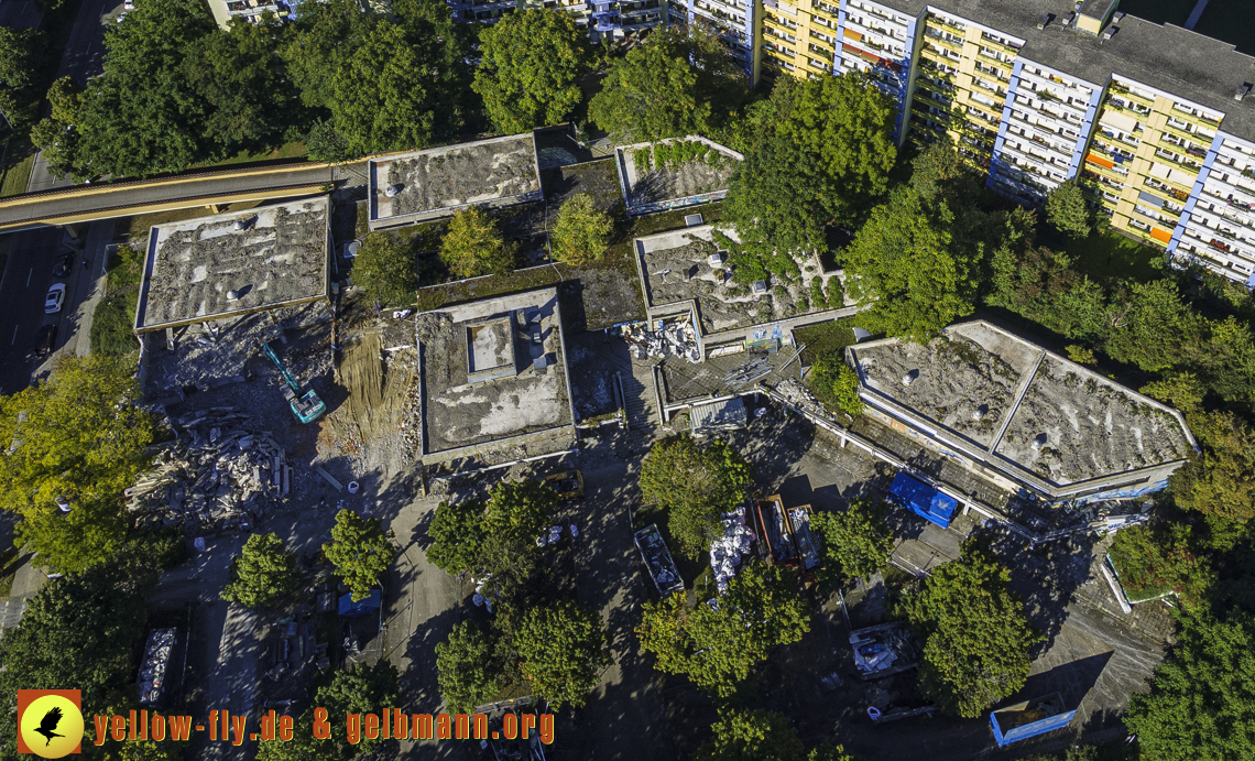 23.09.2021 - Quiddezentrum und Montessori-Schule in Neuperlach