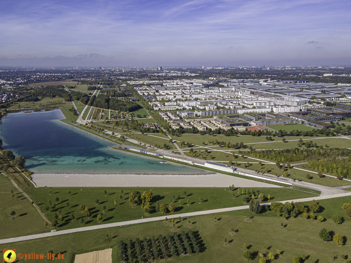 11.10.2021 - Gronsdorf Kieswerk und Riemer See