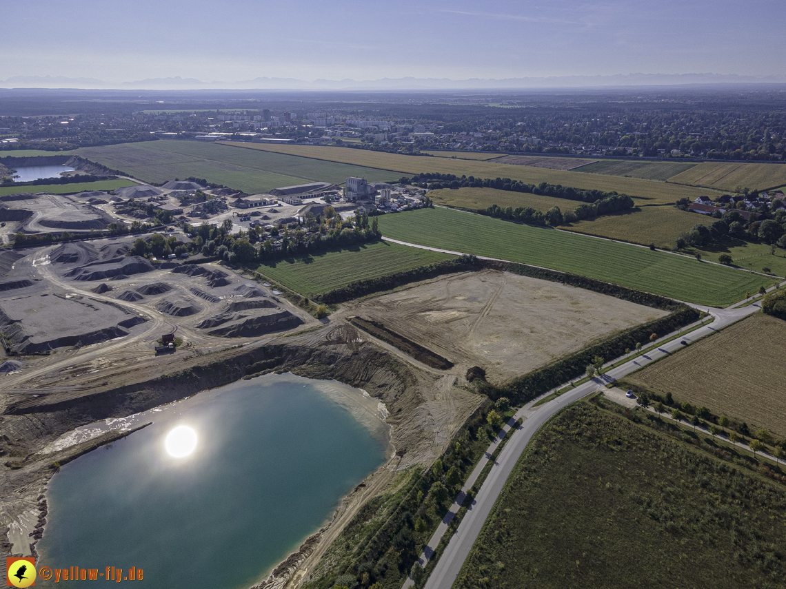 11.10.2021 - Gronsdorf Kieswerk und Riemer See