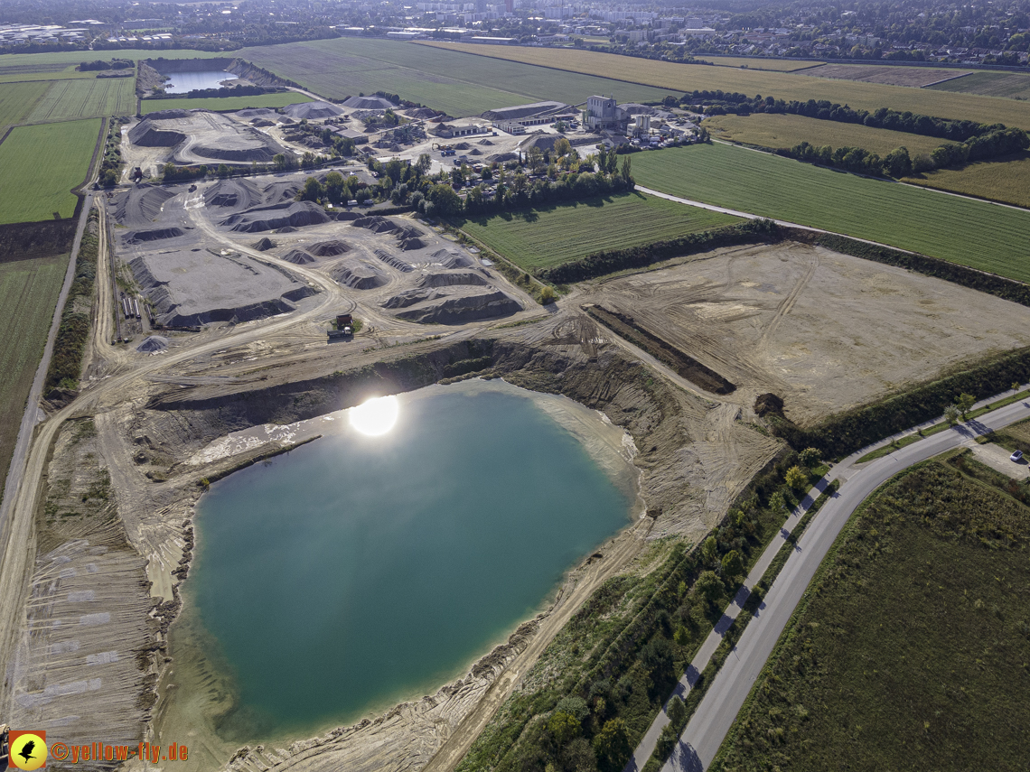 11.10.2021 - Gronsdorf Kieswerk und Riemer See