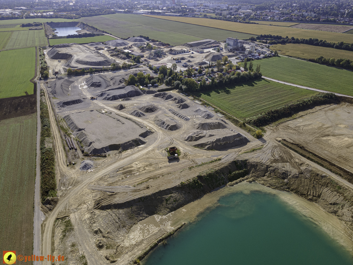 11.10.2021 - Gronsdorf Kieswerk und Riemer See