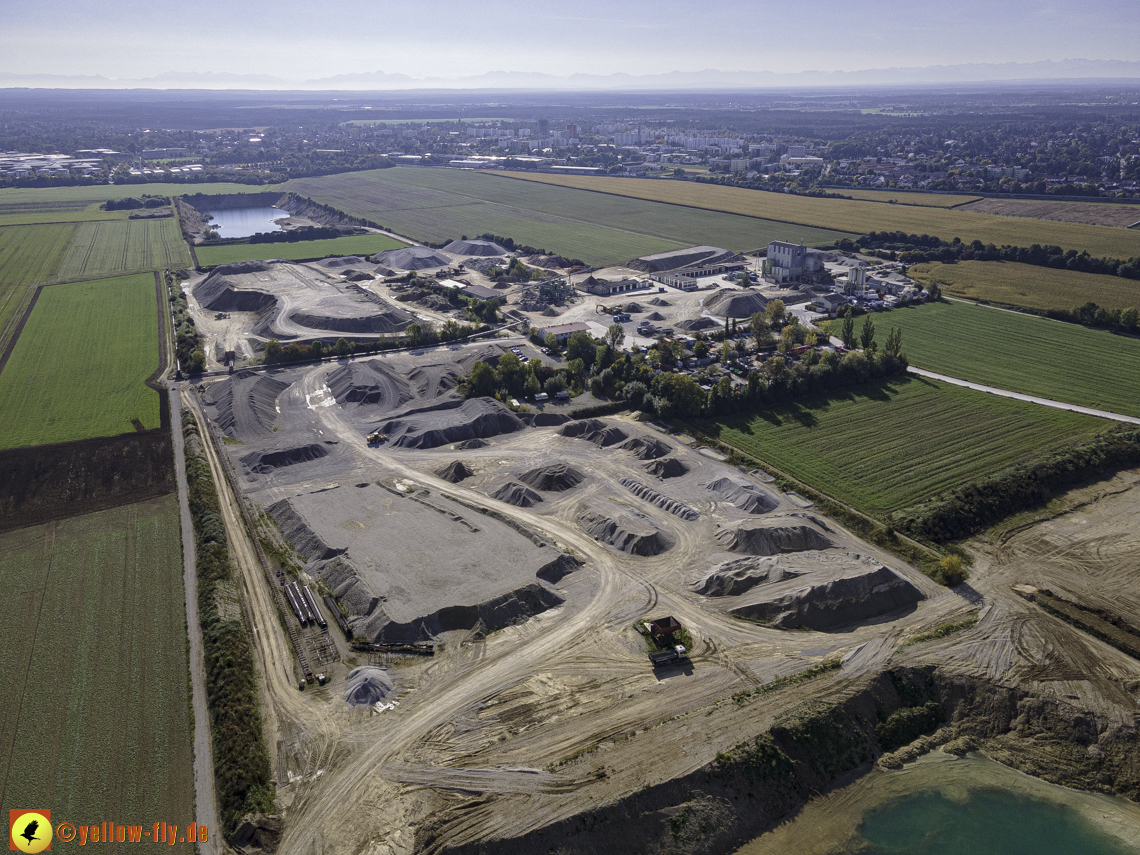 11.10.2021 - Gronsdorf Kieswerk und Riemer See