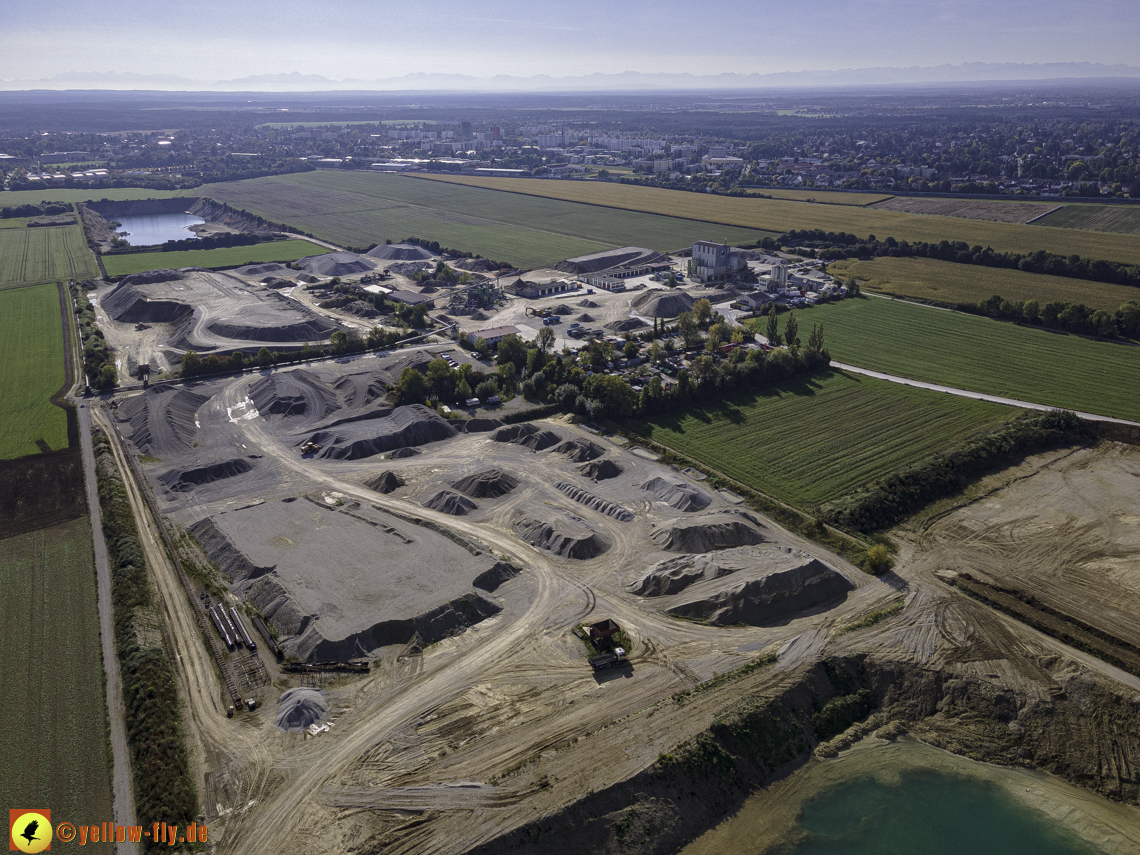 11.10.2021 - Gronsdorf Kieswerk und Riemer See