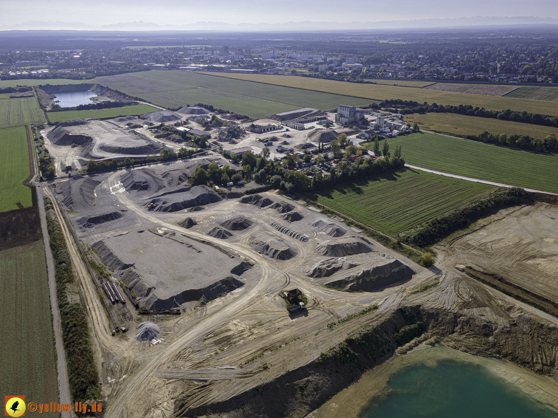 11.10.2021 - Gronsdorf Kieswerk und Riemer See