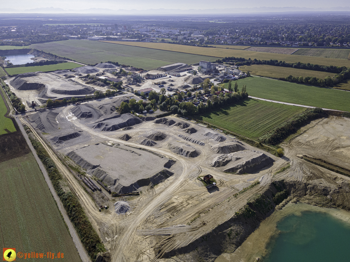 11.10.2021 - Gronsdorf Kieswerk und Riemer See