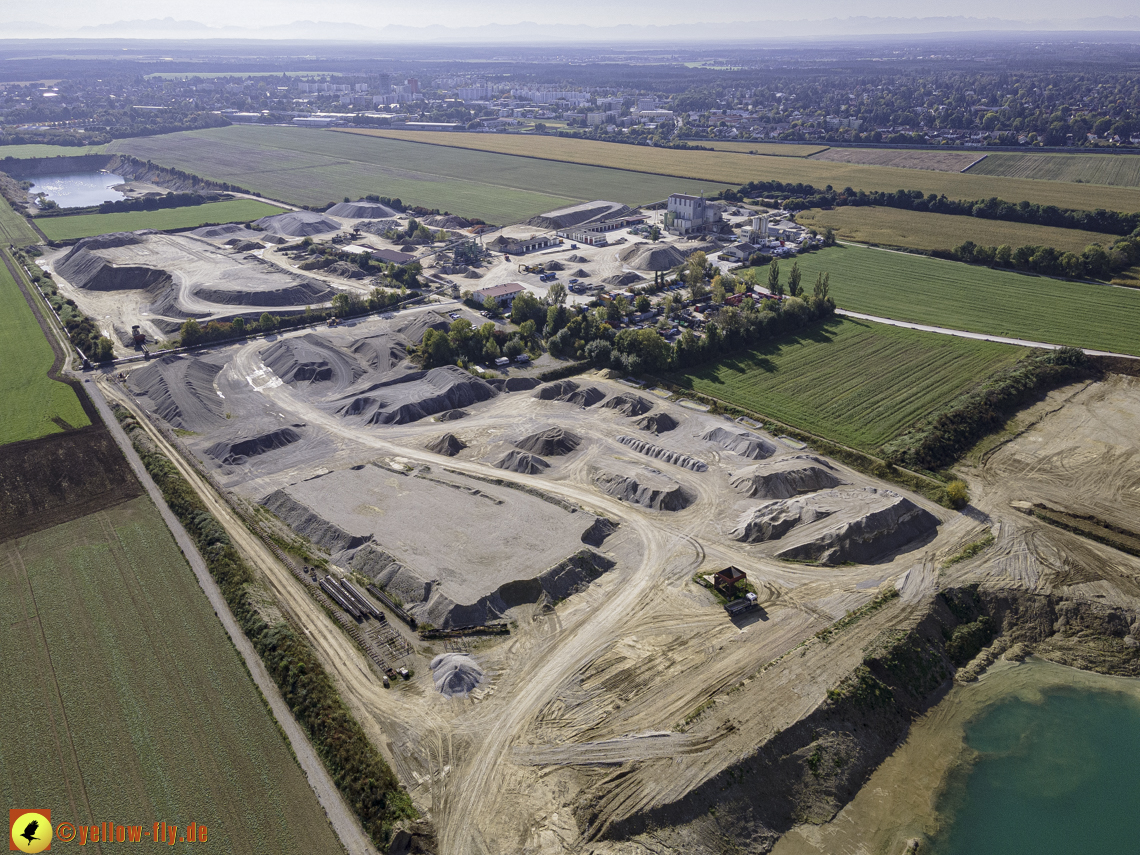 11.10.2021 - Gronsdorf Kieswerk und Riemer See