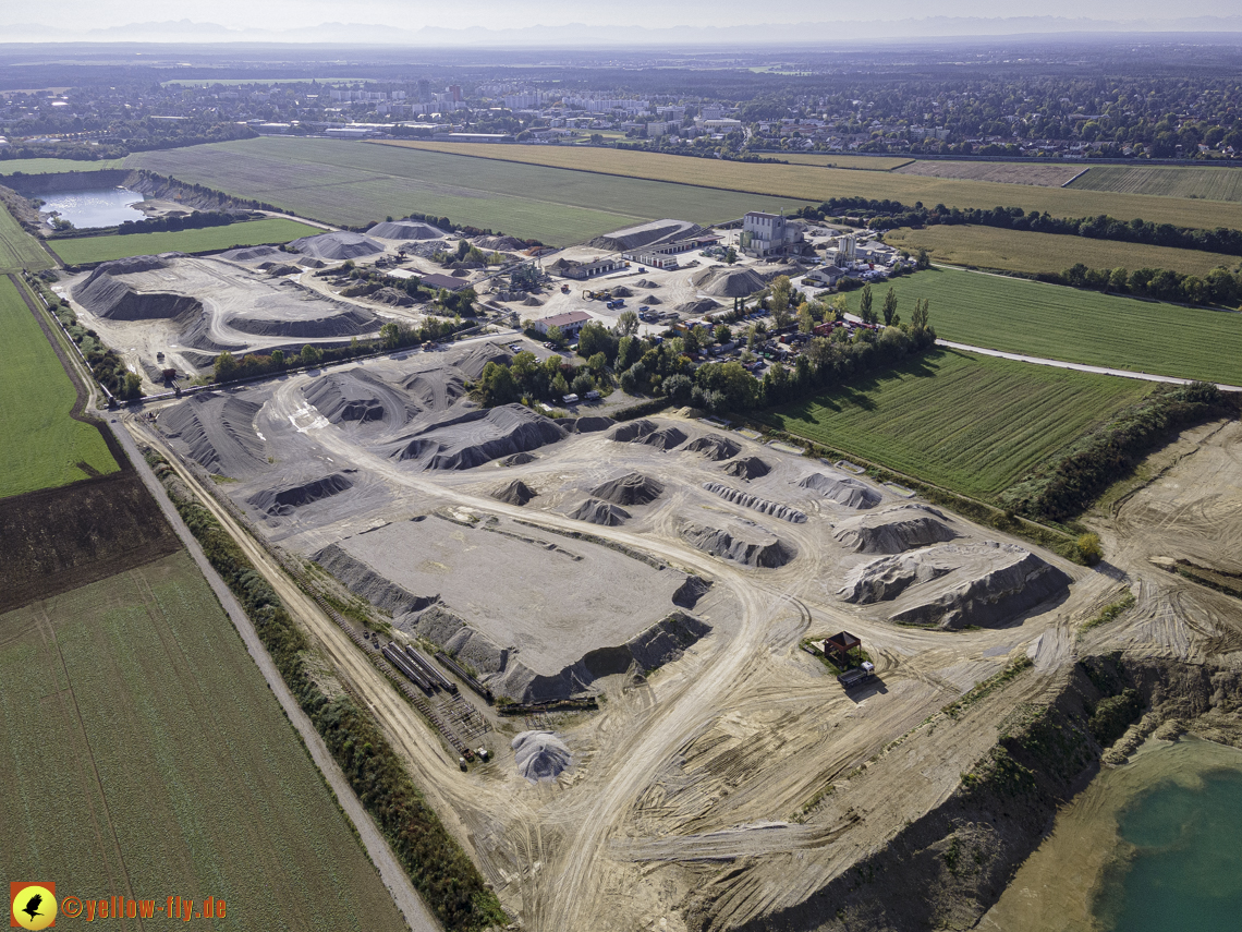 11.10.2021 - Gronsdorf Kieswerk und Riemer See