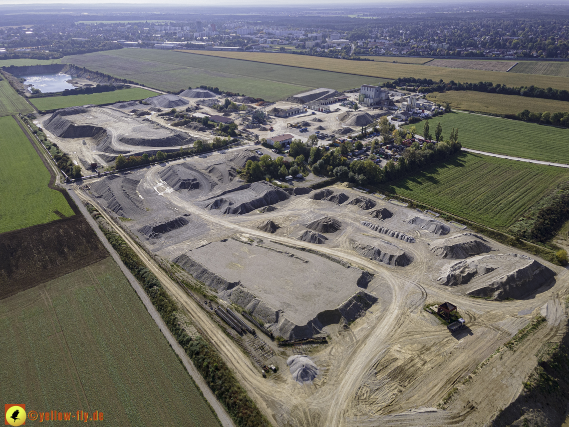 11.10.2021 - Gronsdorf Kieswerk und Riemer See