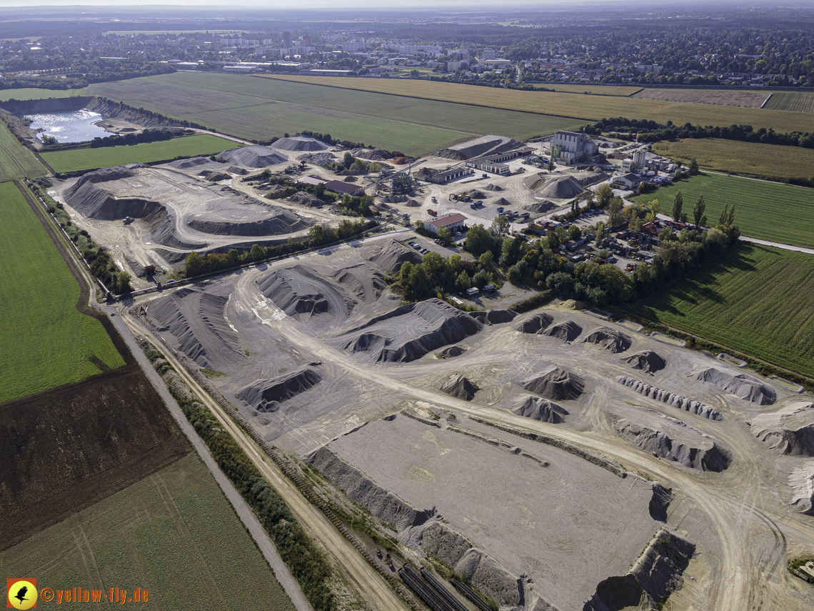11.10.2021 - Gronsdorf Kieswerk und Riemer See