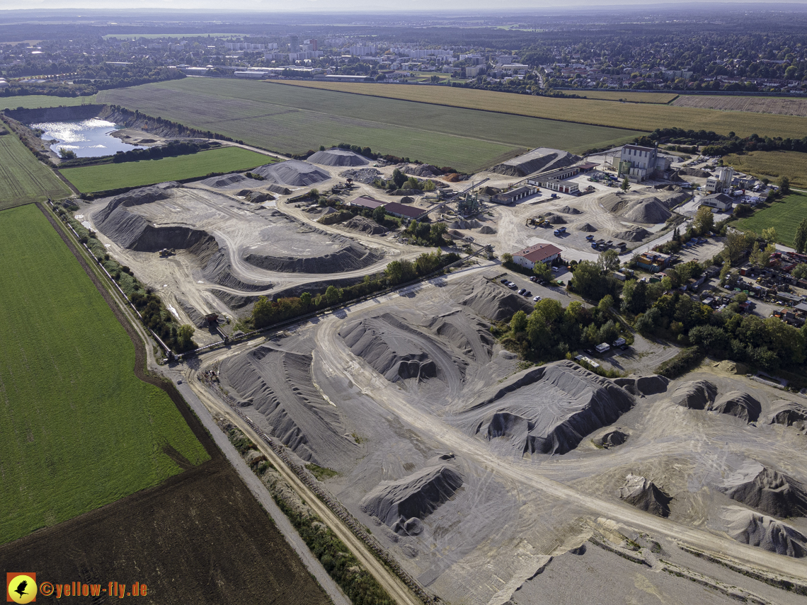 11.10.2021 - Gronsdorf Kieswerk und Riemer See