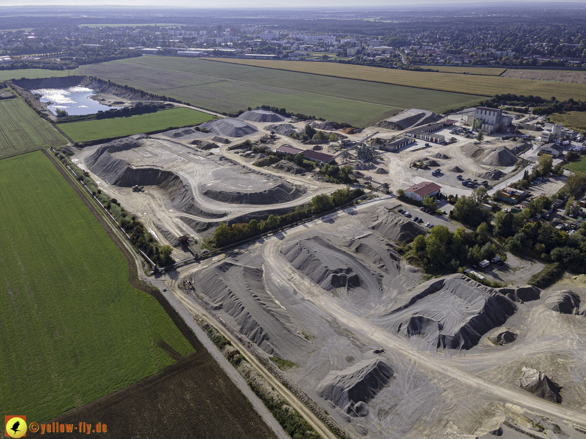 11.10.2021 - Gronsdorf Kieswerk und Riemer See