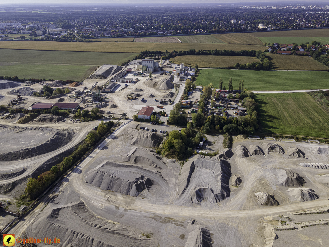 11.10.2021 - Gronsdorf Kieswerk und Riemer See