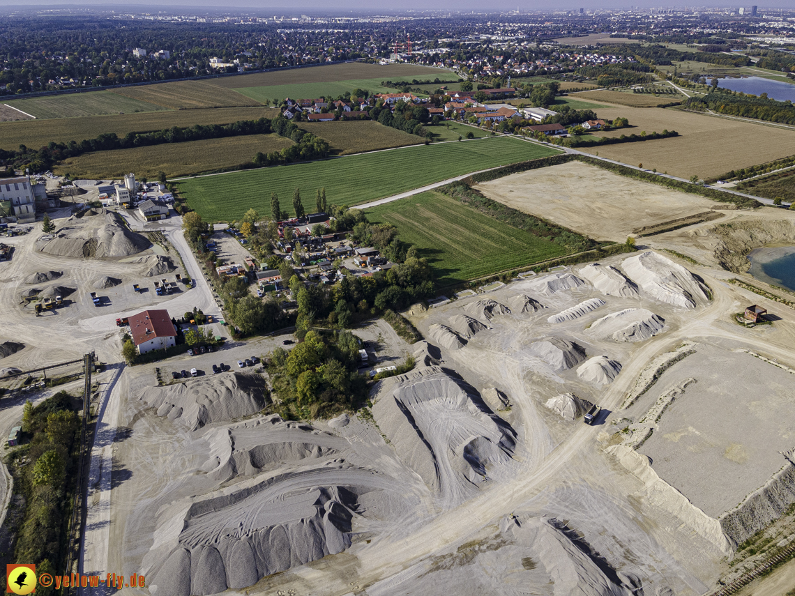 11.10.2021 - Gronsdorf Kieswerk und Riemer See