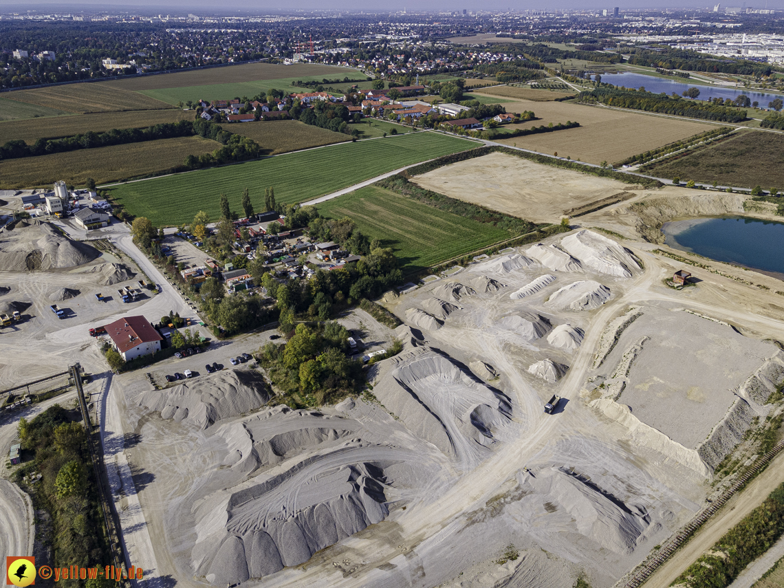 11.10.2021 - Gronsdorf Kieswerk und Riemer See
