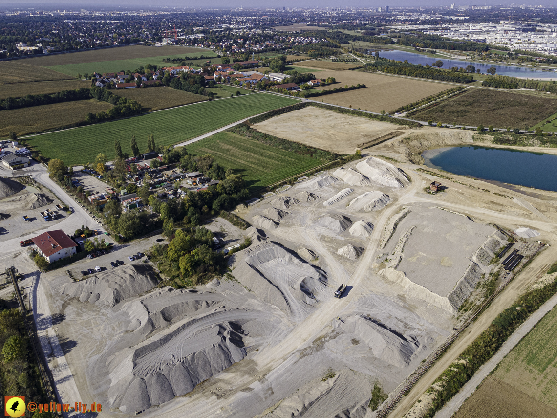 11.10.2021 - Gronsdorf Kieswerk und Riemer See