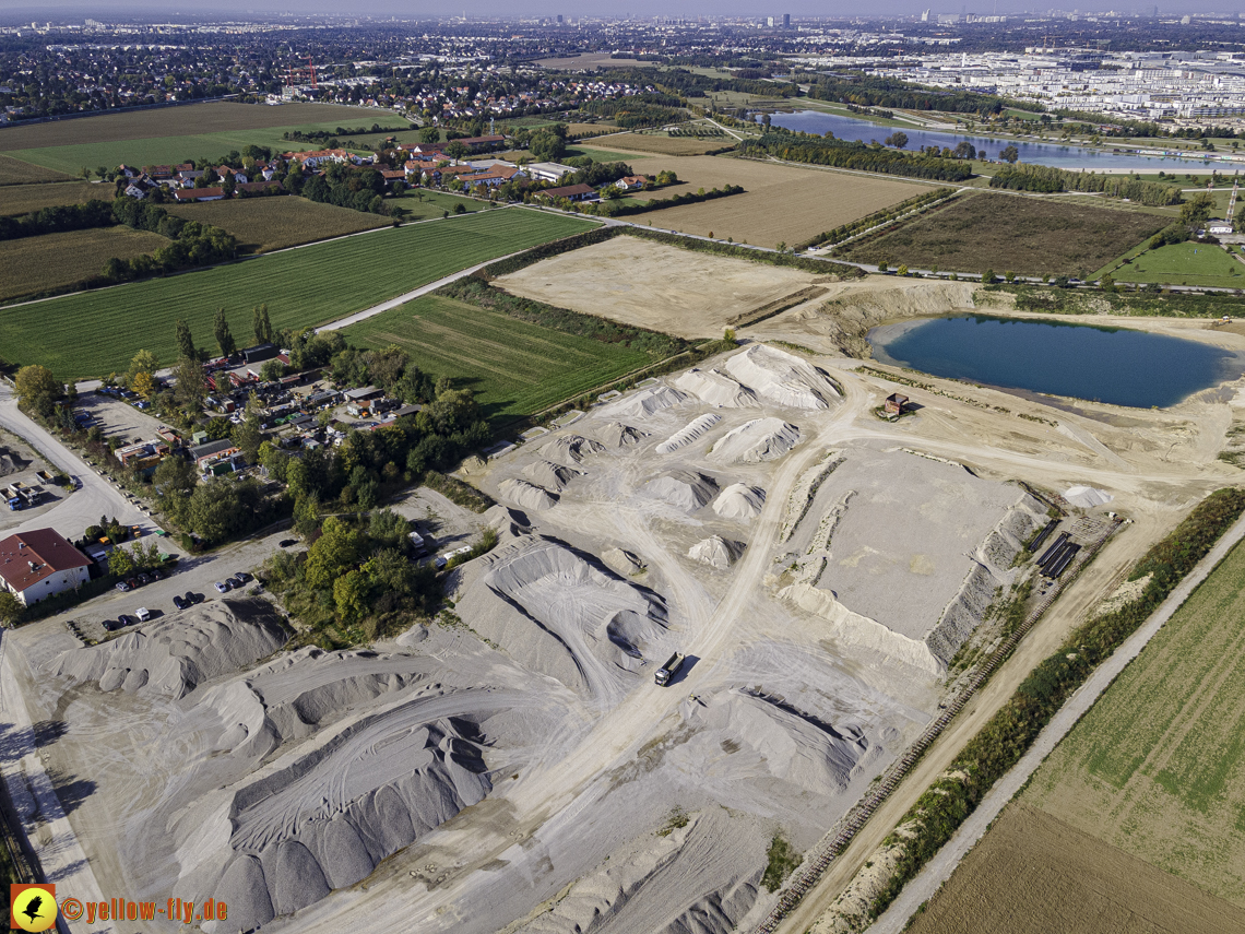 11.10.2021 - Gronsdorf Kieswerk und Riemer See