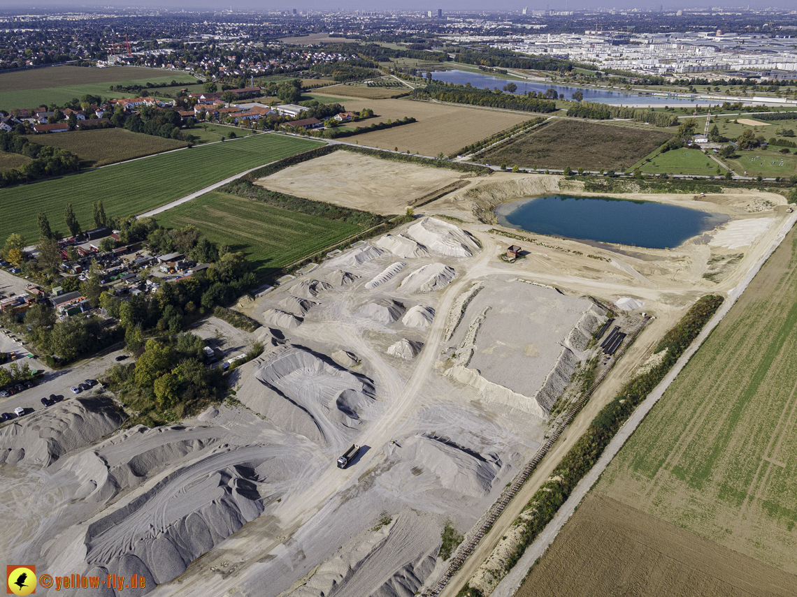 11.10.2021 - Gronsdorf Kieswerk und Riemer See