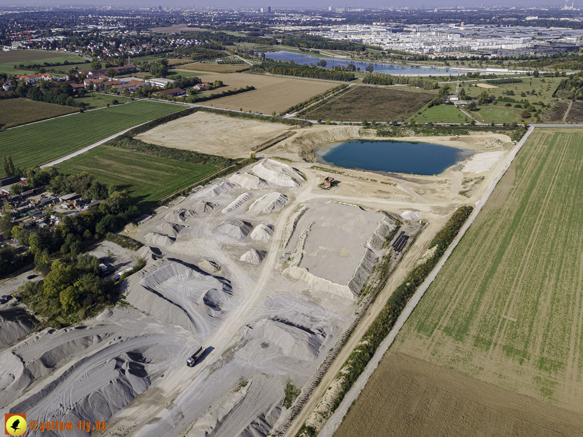 11.10.2021 - Gronsdorf Kieswerk und Riemer See