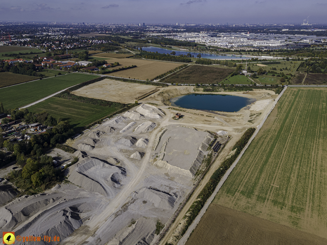 11.10.2021 - Gronsdorf Kieswerk und Riemer See