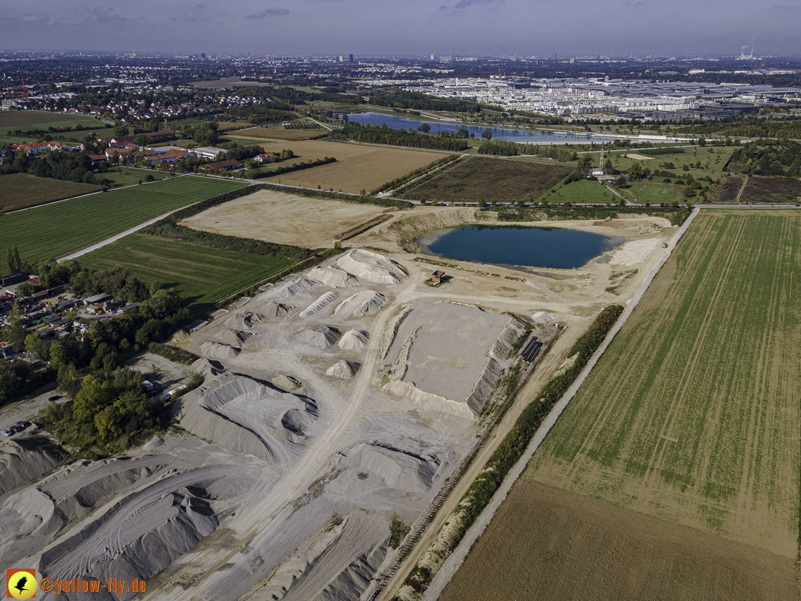 11.10.2021 - Gronsdorf Kieswerk und Riemer See