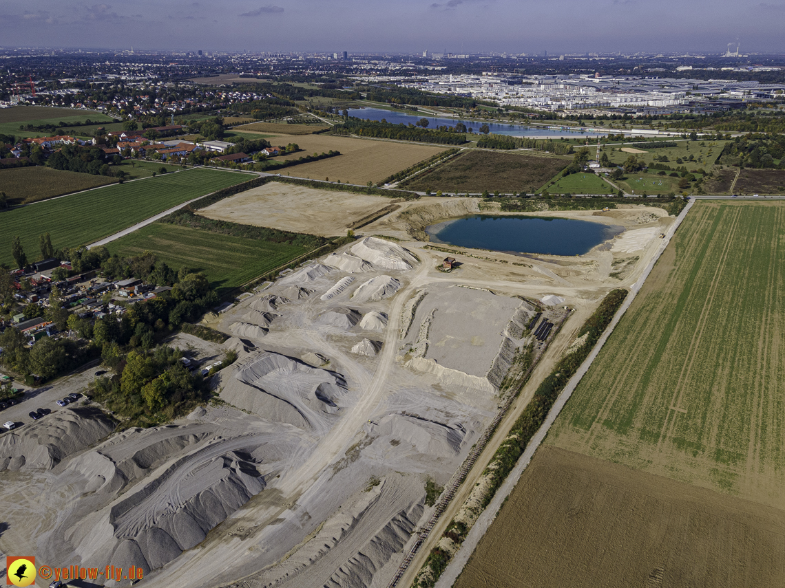 11.10.2021 - Gronsdorf Kieswerk und Riemer See