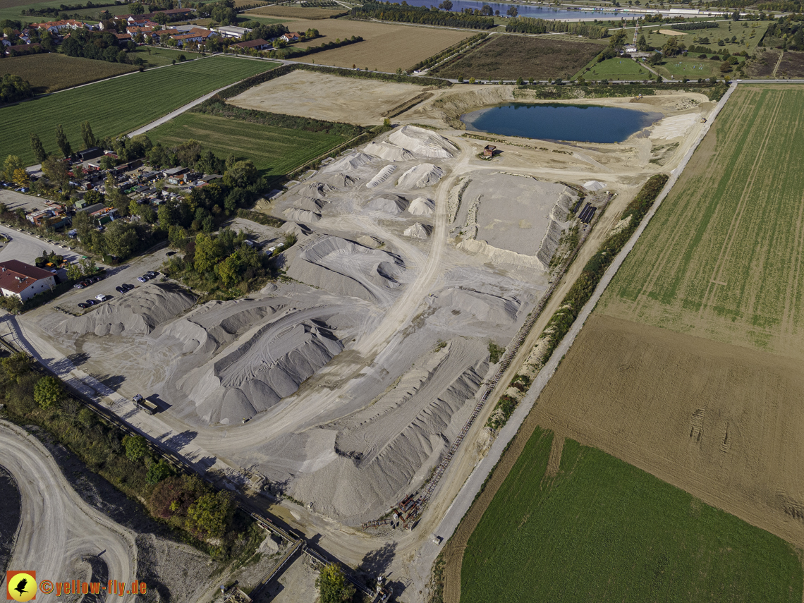 11.10.2021 - Gronsdorf Kieswerk und Riemer See