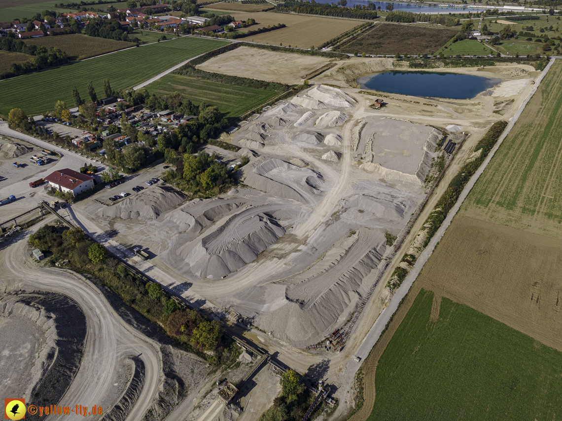 11.10.2021 - Gronsdorf Kieswerk und Riemer See