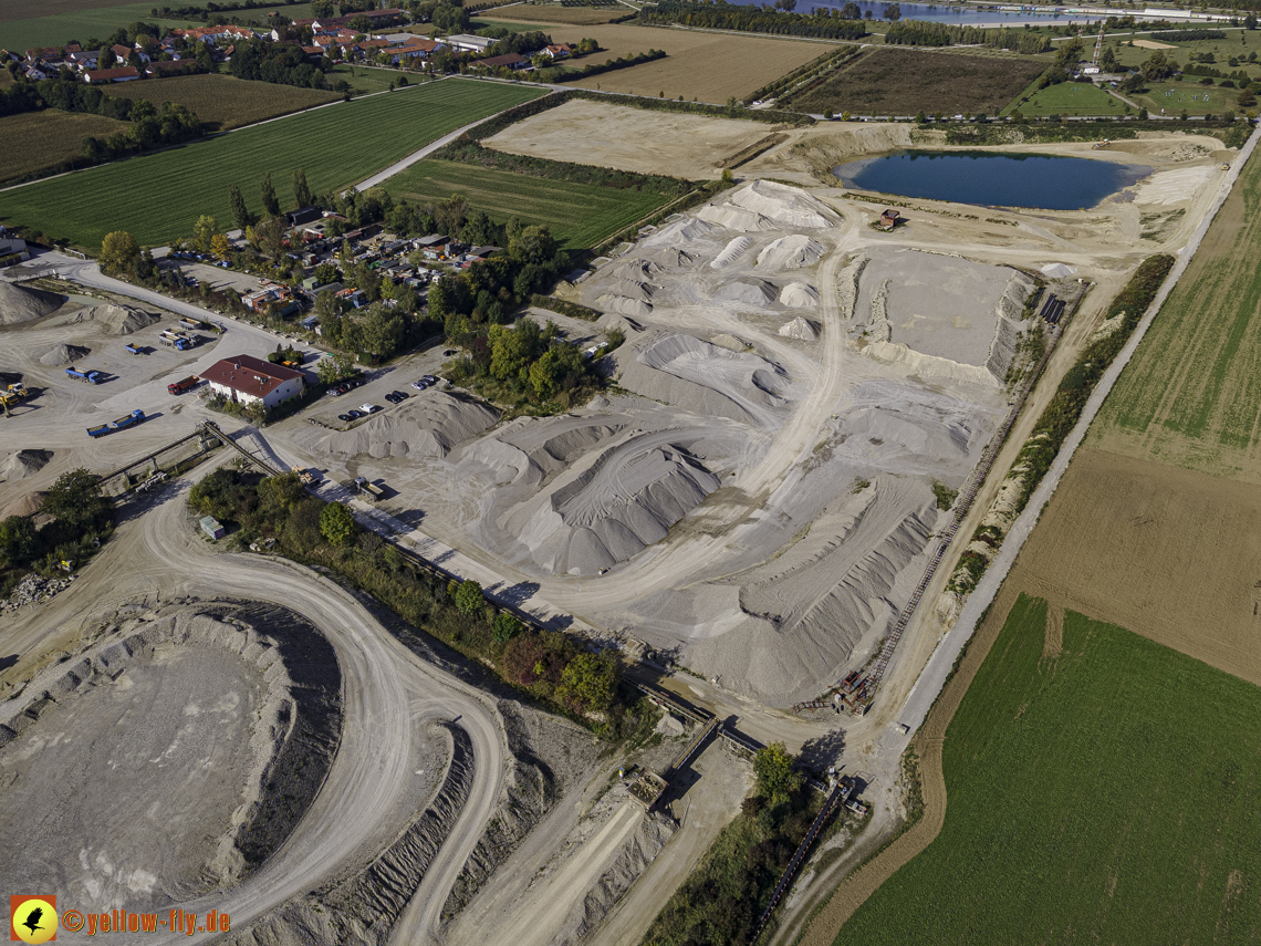 11.10.2021 - Gronsdorf Kieswerk und Riemer See