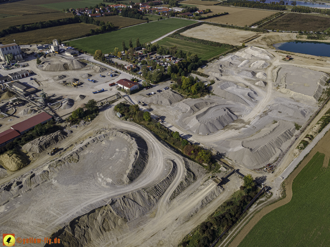 11.10.2021 - Gronsdorf Kieswerk und Riemer See