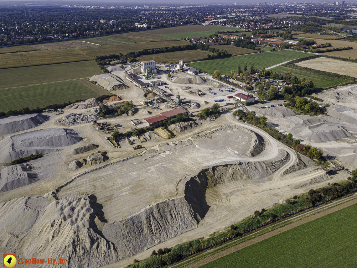 11.10.2021 - Gronsdorf Kieswerk und Riemer See