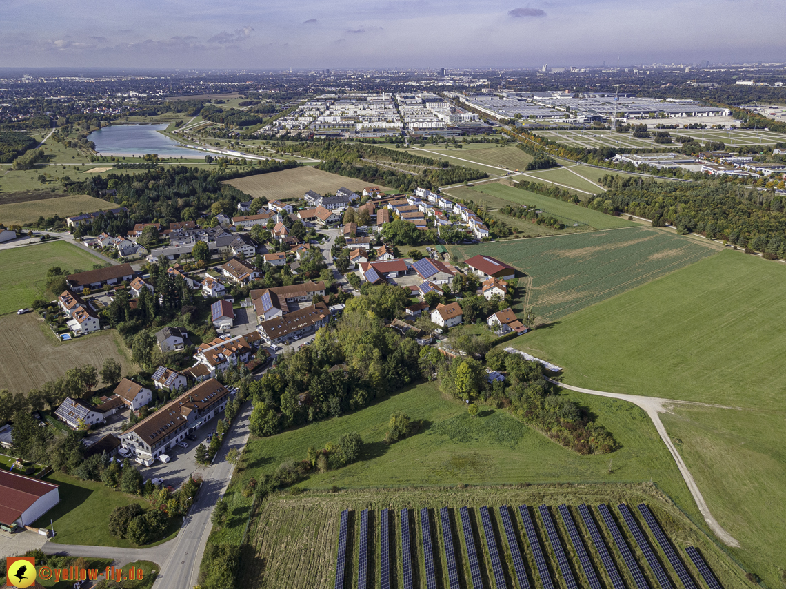 11.10.2021 - Gronsdorf Kieswerk und Riemer See