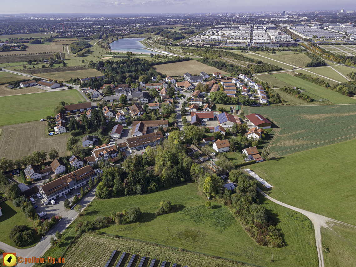 11.10.2021 - Gronsdorf Kieswerk und Riemer See