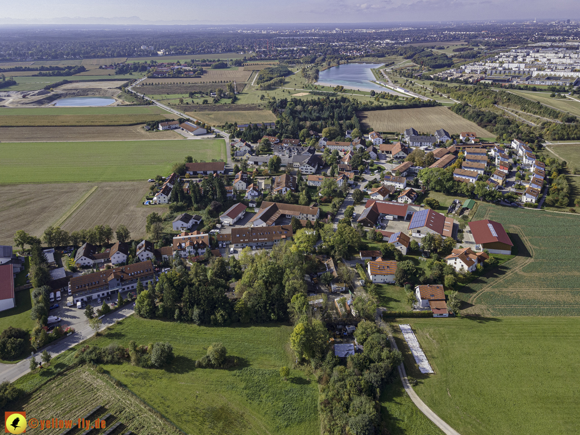 11.10.2021 - Gronsdorf Kieswerk und Riemer See
