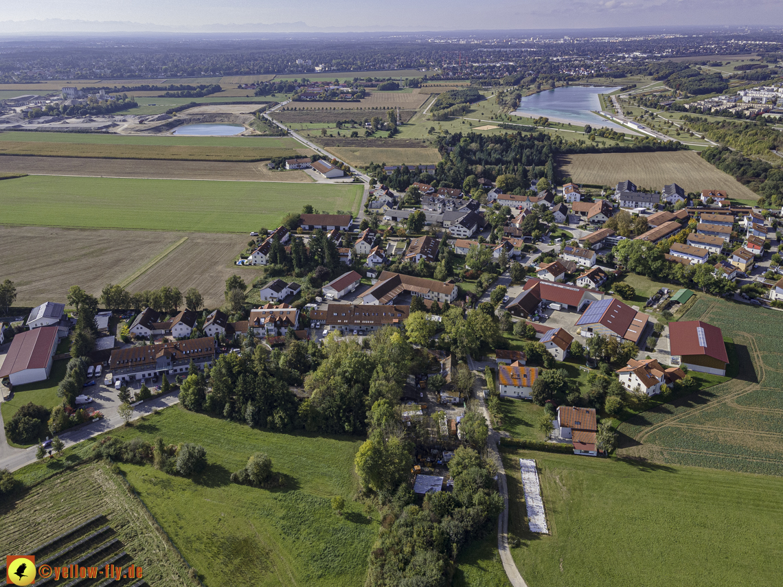11.10.2021 - Gronsdorf Kieswerk und Riemer See