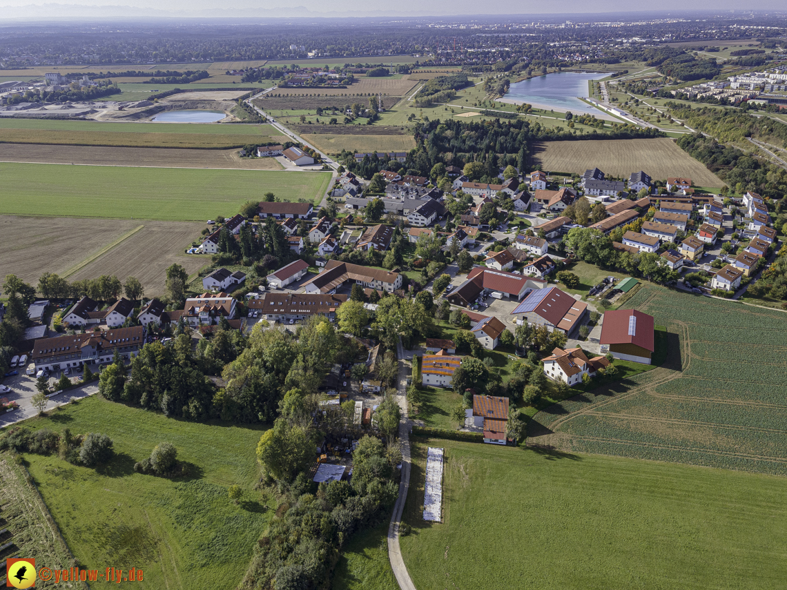 11.10.2021 - Gronsdorf Kieswerk und Riemer See